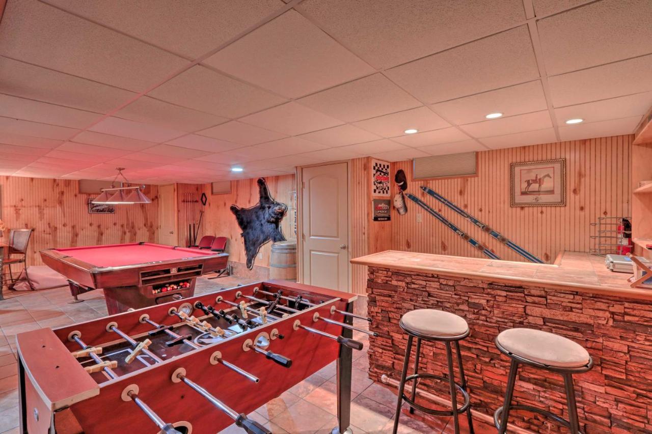 Poconos Home With Game Room Walk To Lake Harmony! Exterior photo