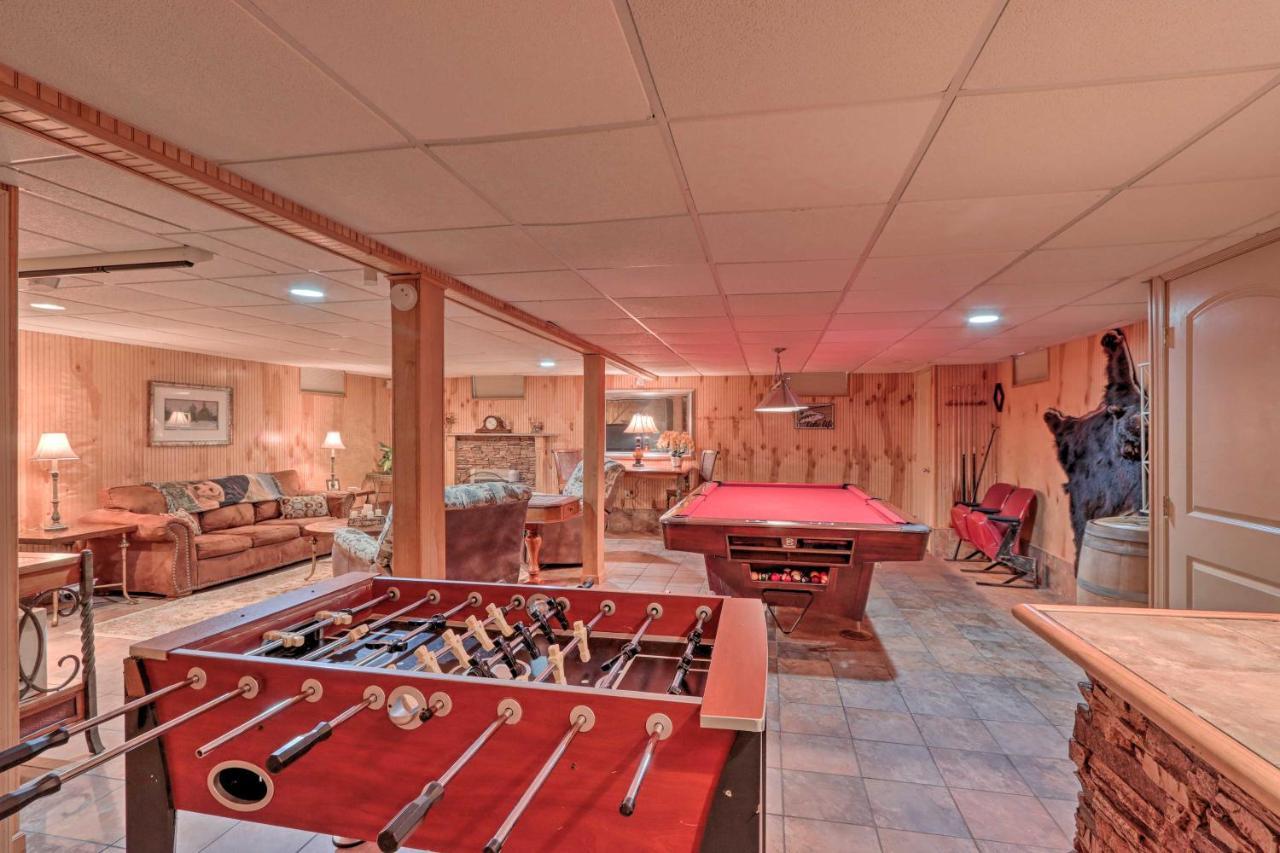 Poconos Home With Game Room Walk To Lake Harmony! Exterior photo