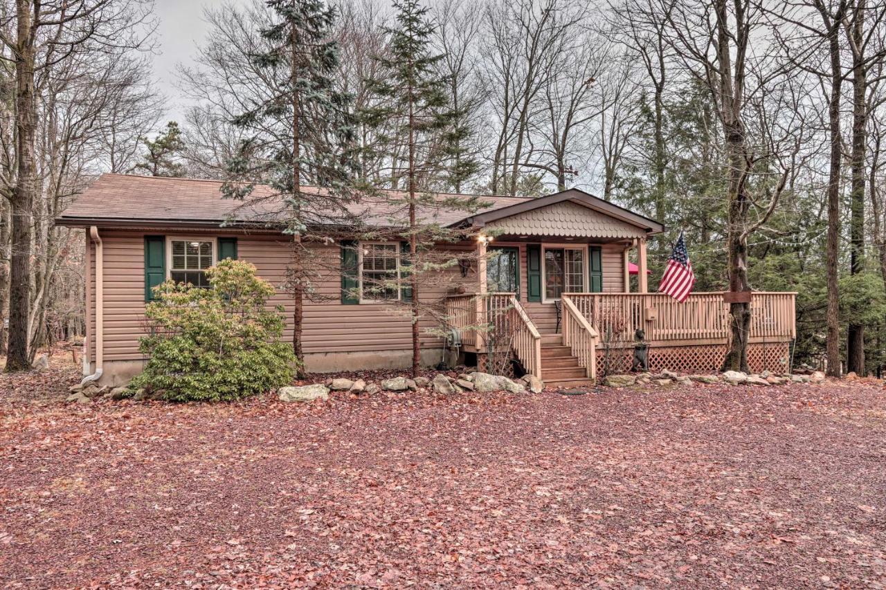 Poconos Home With Game Room Walk To Lake Harmony! Exterior photo